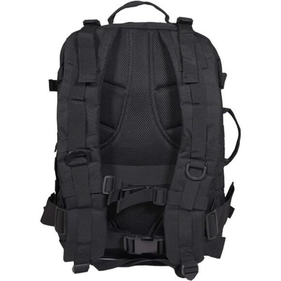 Tactical Laptop Backpack Large Black USB Port Anti Theft Travel Bag 17 Inch - Picture 3 of 7